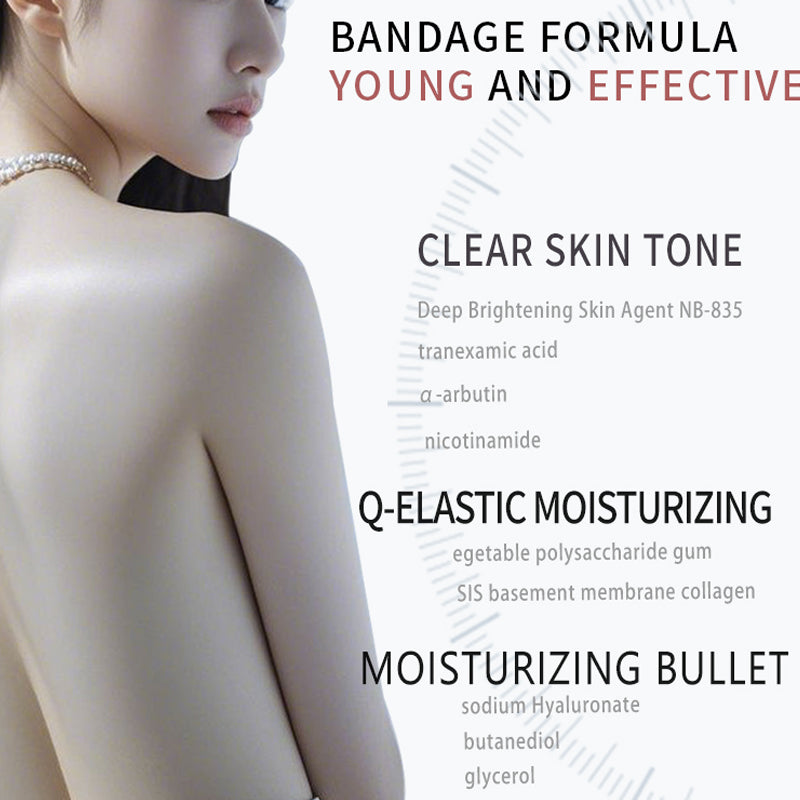 Qingxi Beauty Skin Moisturizing Body Mask Brightens, Anti-aging, tightens and moisturizes. Portable wearable body mask for full-body care